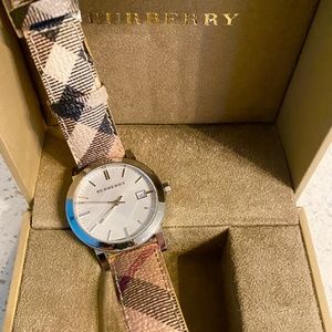 Authentic Burberry Watch 50M/165FT  *So many compliments!*